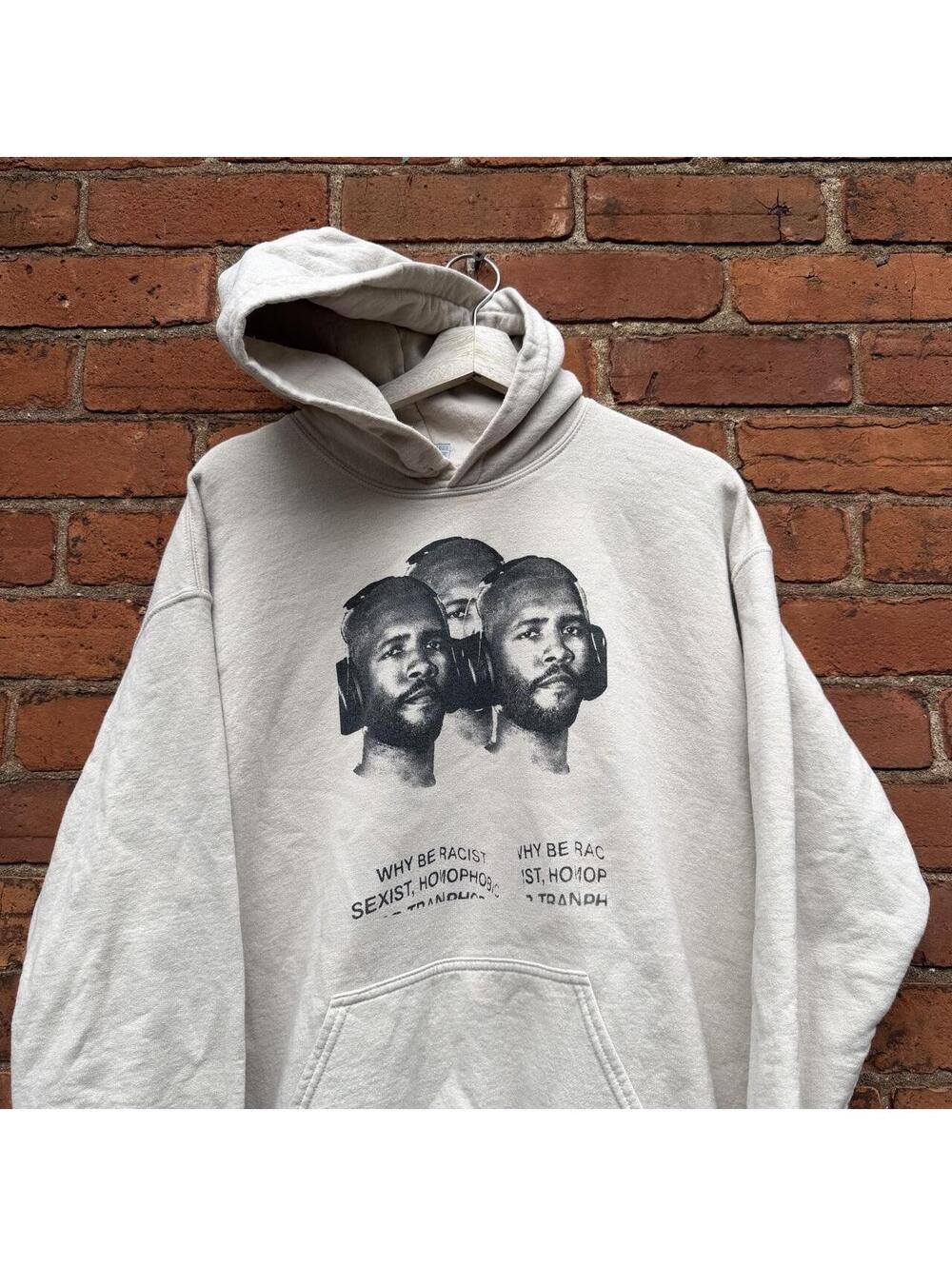 Frank ocean why be racist sexist homophobic hoodie L